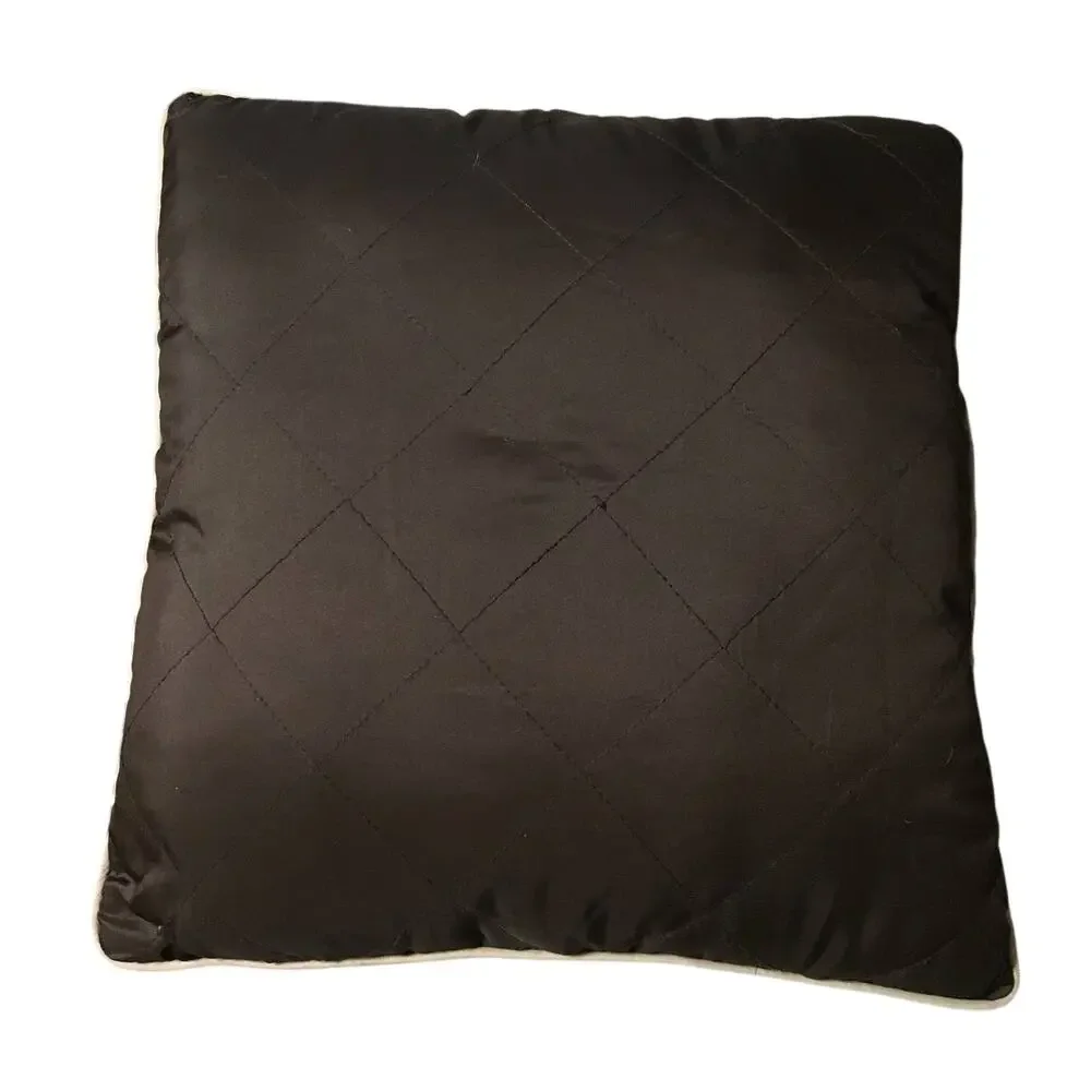 4 Beautiful Decorative, Boudoir, Breakfast Pillows, Browns, Beige, Cream, Black